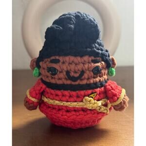 *Pre-Made Plushie* Woobles Star Trek Uhura Collectible SciFi Crochet Plush (Mod)
